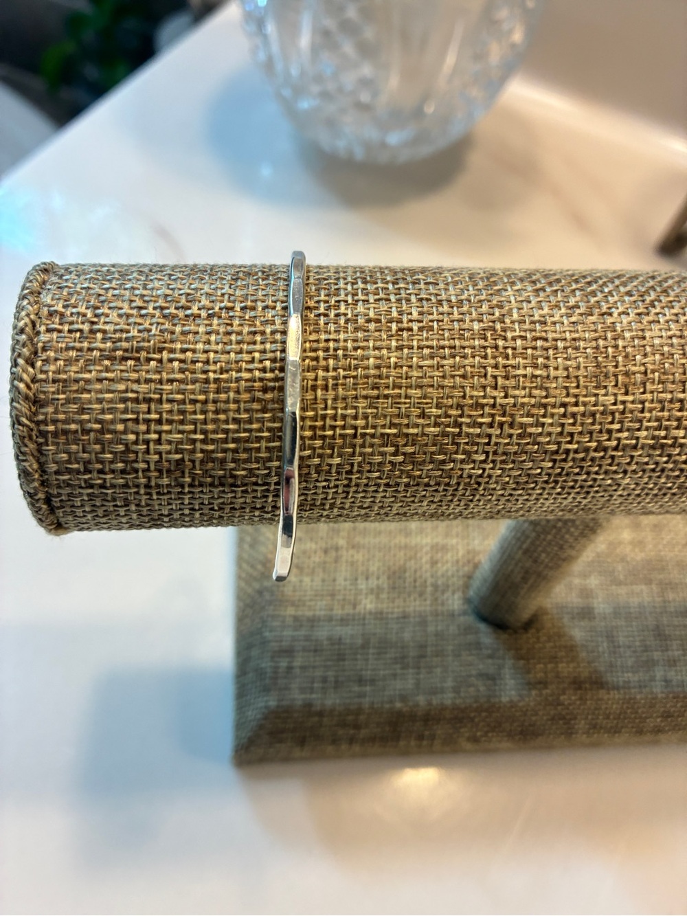 Minimal Slim Sterling Silver Cuff Bracelet
